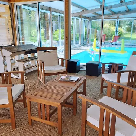 Perchee Avec Terrasses, Salle De Bain, Kitchenette, Petit-dejeuner Inclus Et Acces Piscine. - Fr-1-600-233 Couette-café Izé